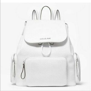 Michael Kors Abbey Perforated Backpack